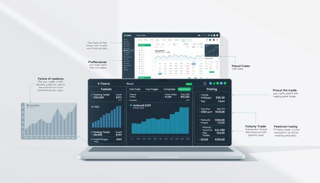 Gebührenstruktur und Handelskosten