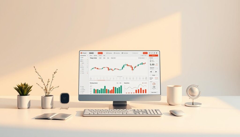 Schlüsselkomponenten erfolgreiches Demokonto